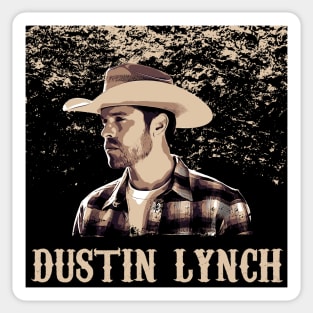 Dustin Lynch // country music artist Sticker